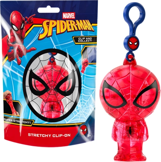 Marvel Spider-Man spiežamais piekariņš ar klipsi – 1 gab.