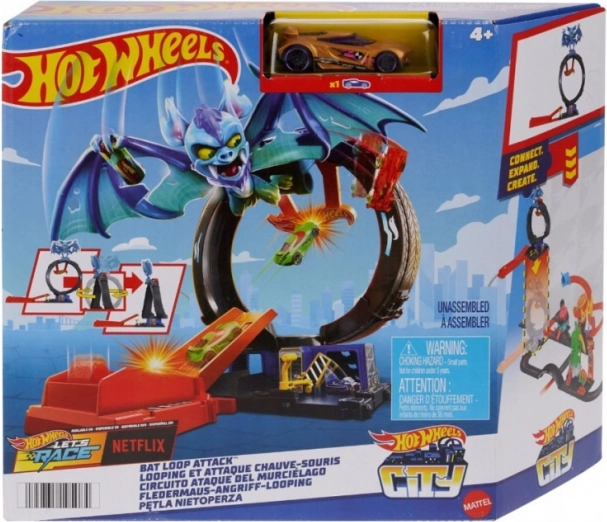 Slot Car Track Bat Loop themed set
