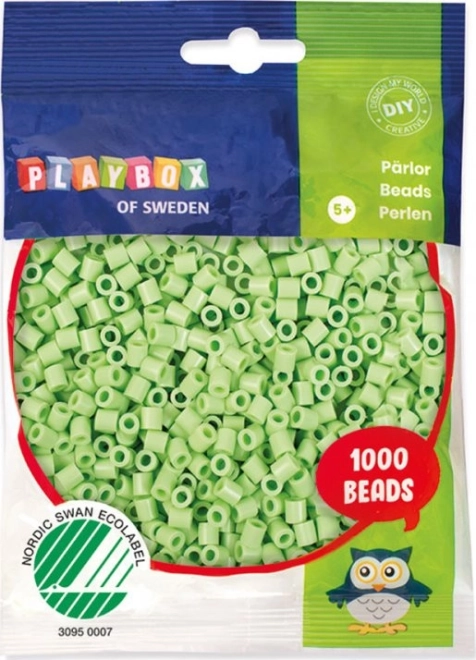 Playbox pastel ironing beads – Green