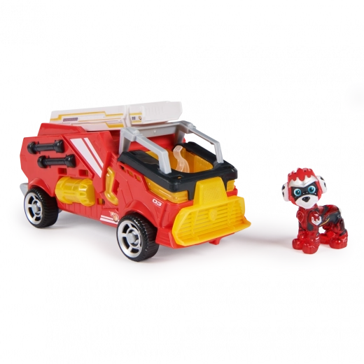 Ķepu patruļa: Mighty Movie Maršals – ugunsdzēsēju auto ar gaismu un skaņu