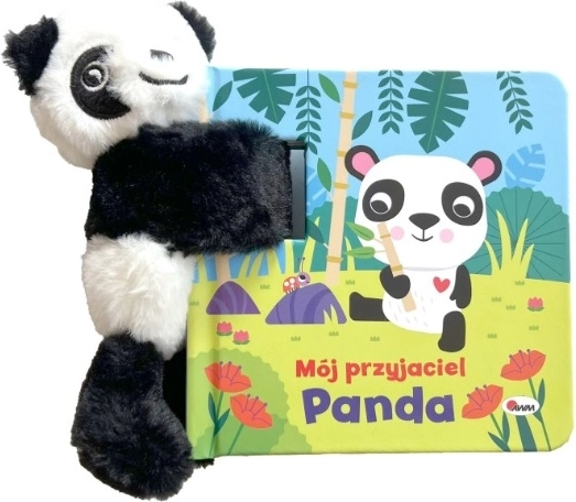 Mans draugs panda – leporello ar plīša talismanu