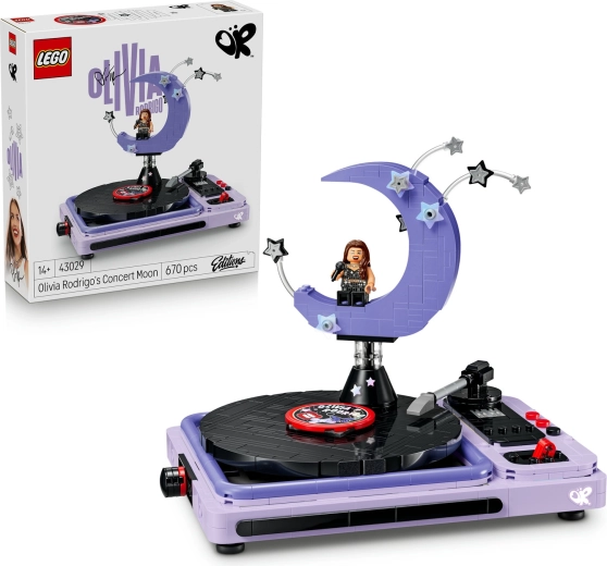 LEGO Editions Olīvijas Rodrigo koncerta mēness