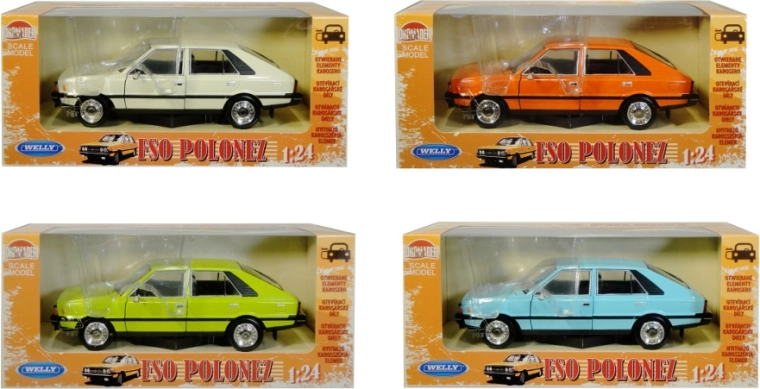 Welly Polonez 1:24 metāla modelis FSO Polonez 1500 MR '78