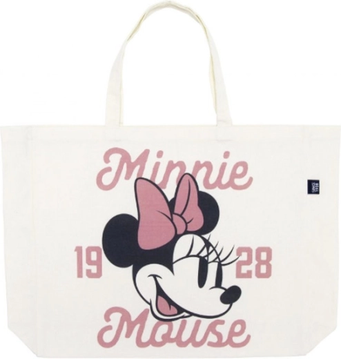 Cotton shopping bag Minnie Mouse 46 × 40.5 × 10 cm