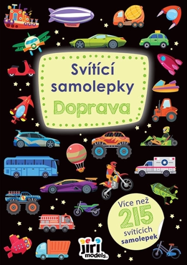 Spīdošas uzlīmes transports (200 gab.)