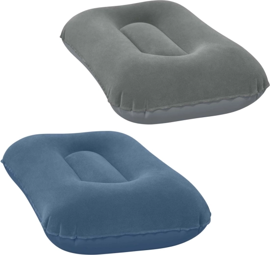 Piepūšams samta ceļojumu spilvens 42 × 26 cm BESTWAY