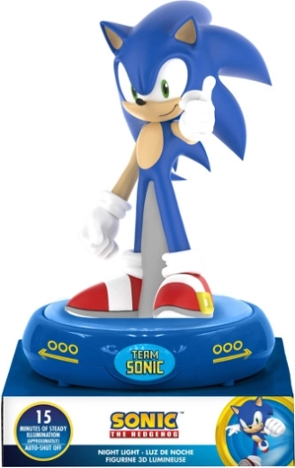 3D Sonic Night LED Lamp