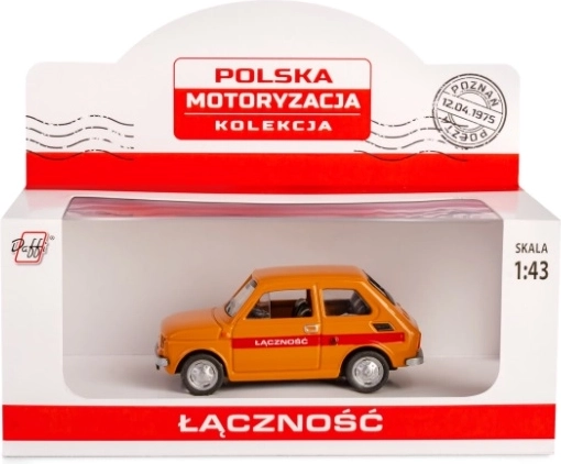 Fiat 126p postal vehicle in 1:43 scale