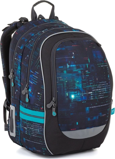 Topgal school backpack CODA – digital world