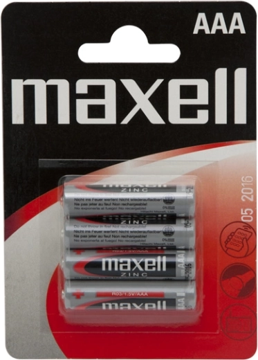 Zinc AAA Micro Batteries 1.5 V, 4 pcs