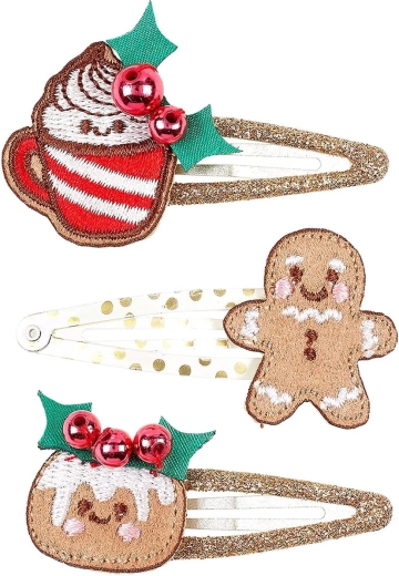 Souza! Curille Christmas Hair Clips - 3 pcs