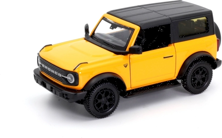 Metal car model Ford Bronco Badlands 2023 Hard Top 1:32/39 – green