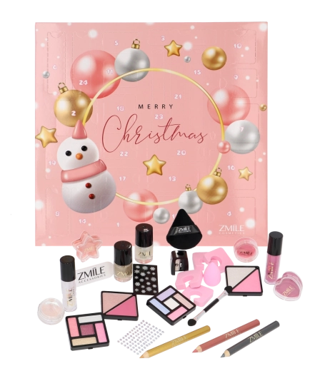 Square Snowman Advent Cosmetic Calendar