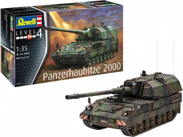 Model tank Panzerhaubitze 2000