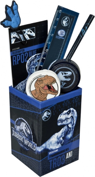 Krūzīte ar rakstāmpiederumiem JURASSIC WORLD