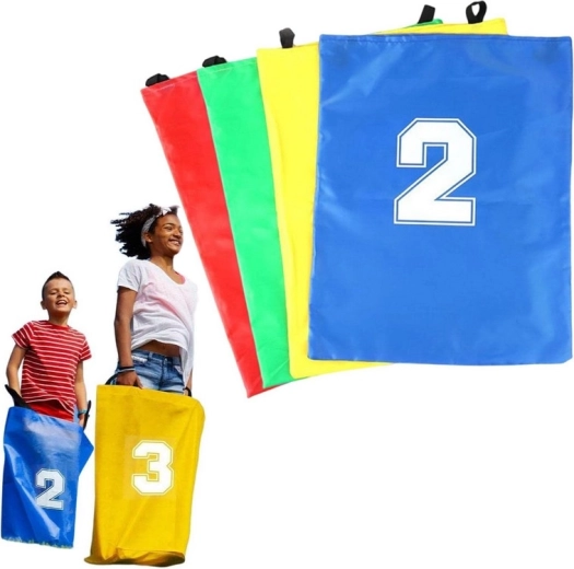 Woopie Sack Race Bags for Children's Races - 4 pcs