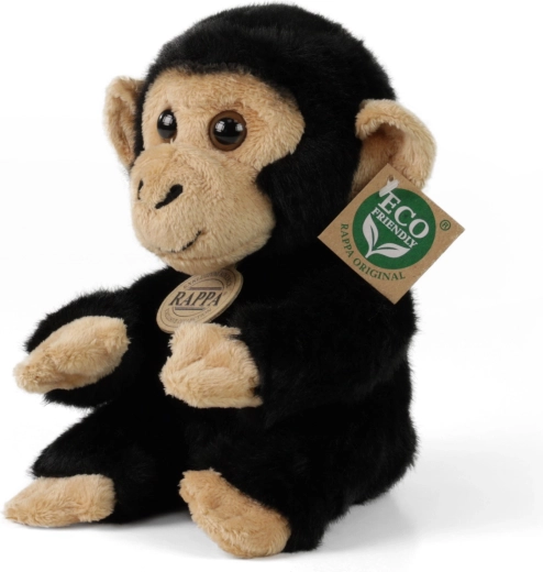 Plush Chimpanzee Monkey sitting 18 cm ECO-FRIENDLY