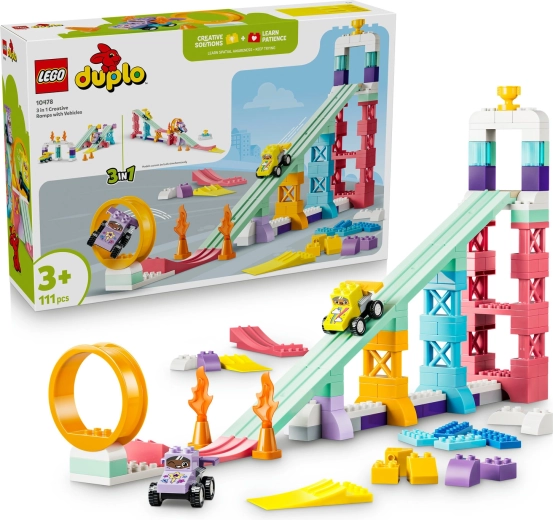 LEGO DUPLO Creative Ramps 3-in-1 with Vehicles