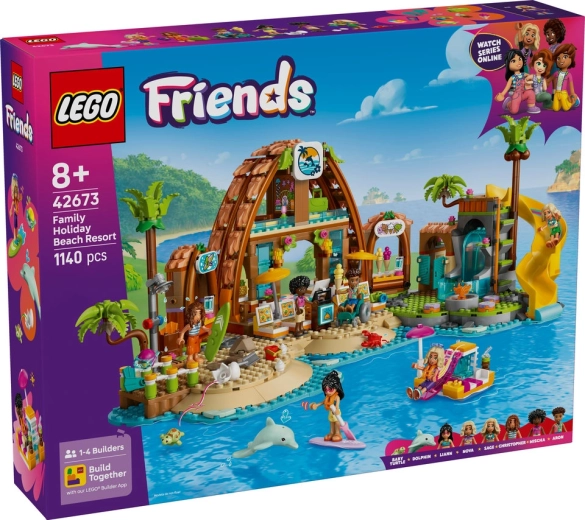 Lego Friends Family Beach Vacation
