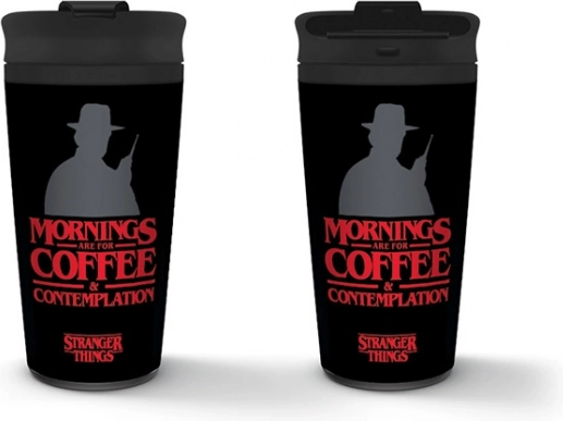 Nerūsējošā tērauda ceļojumu krūze STRANGER THINGS 450 ml