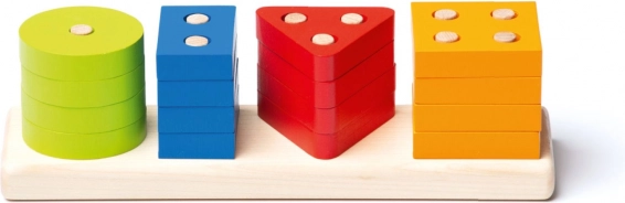 Koka šķirojamā puzle CUBIKA, 17 detaļas