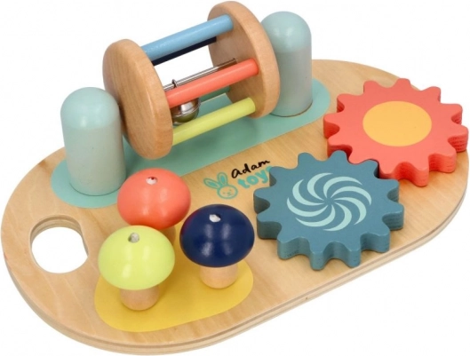 Koka sensorā aktivitāšu tāfele Adam Toys