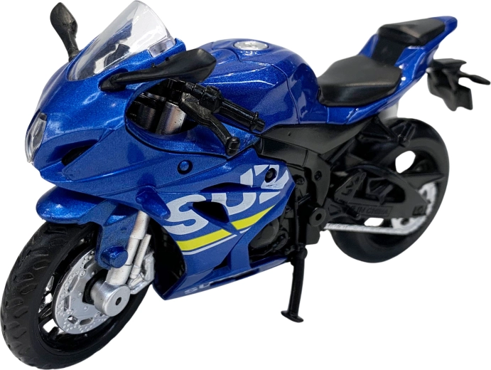 Metal model of the Suzuki GSX-R1000 motorcycle in 1:18 scale