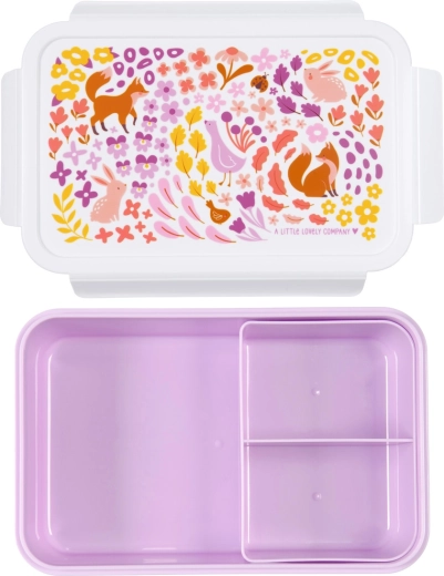 A Little Lovely Company lunch box Flower Garden