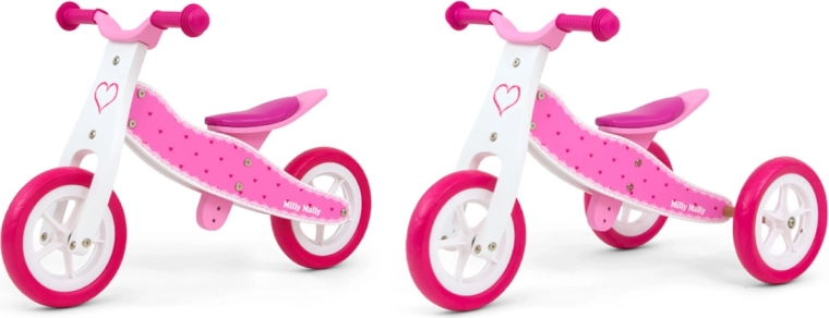 Milly Mally skrejritenis 2v1 Cool Hearts - 1 gab.