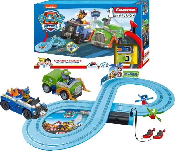 Carrera First PAW Patrol – Gatavi darbībai sacīkšu trase 2,4 m