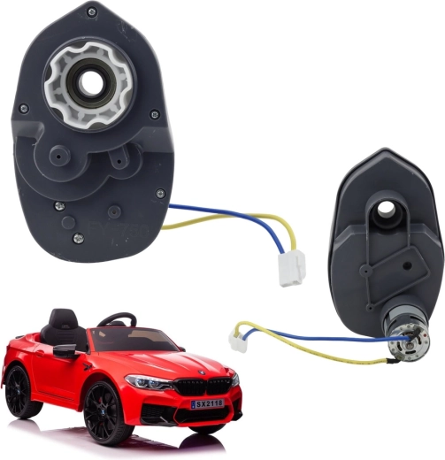 24 V motors ar pārnesumkārbu bērnu elektriskajai automašīnai BMW M5 DRIFT