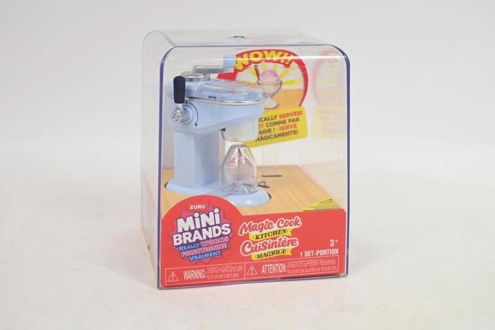 ZURU Mini Brands Magic Cook mini ice cream machine with UV light