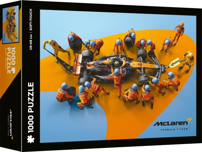Puzzle Soft Touch McLaren – pasaules rekords ātrākajā pitstopā, 1000 gabalu