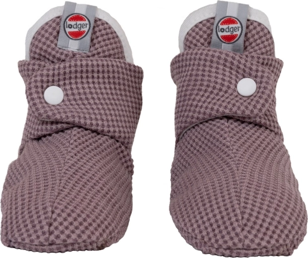 Lodger kokvilnas zābaciņi Slipper ciumbelle rose 3–6 mēneši