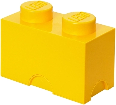 LEGO uzglabāšanas kaste 2 – dzeltena