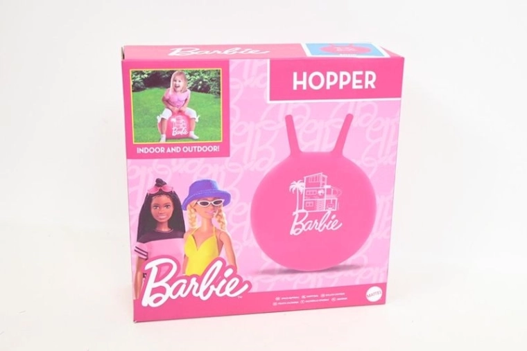 Barbie lēkājamā bumba 50 cm ar rokturiem