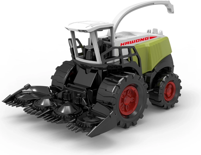 Metal and plastic combine harvester 10 cm