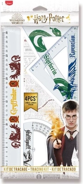Harry Potter Geometry Set, 4 pcs