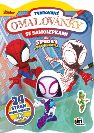 Formas krāsojamā grāmata Spidey