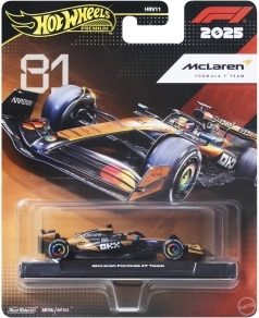 Hot Wheels premium angličāks Formula 1 McLaren – Oscar Piastri #81 1:64
