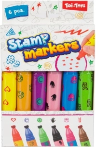 Pencil Stamps - 6 pcs