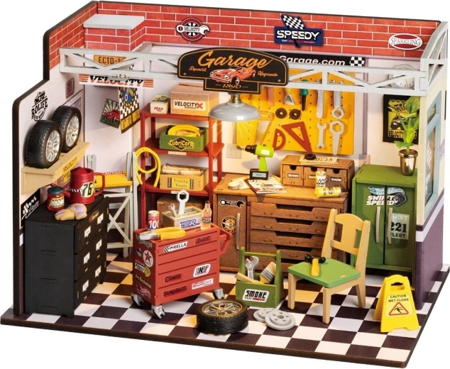 Miniature Garage House Robotime