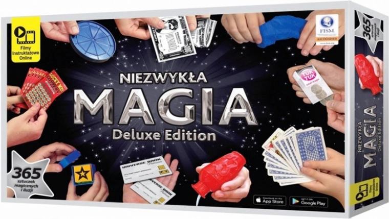 Burvju komplekts Deluxe – neparasta maģija bērniem