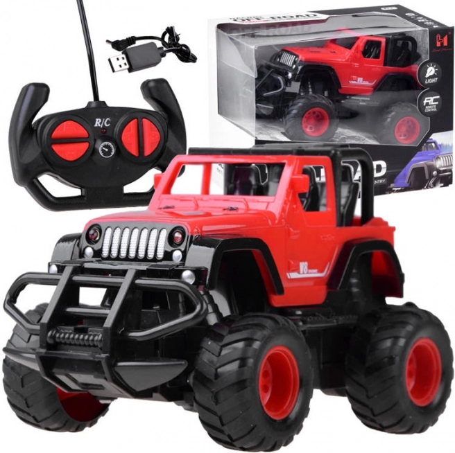 Rallija apvidus auto ar tālvadību