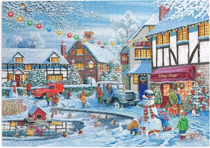 Puzzle On Thin Ice, 1000 Pieces