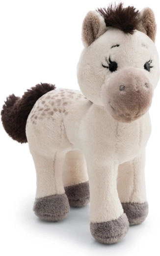 Nici plush pony Mony white 17 cm, Green series