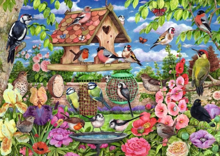 Ravensburger puzzle Bird Table 1000 pieces