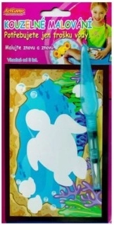 Artlover burvīgā gleznošana ar ūdeni (dažādi motīvi)