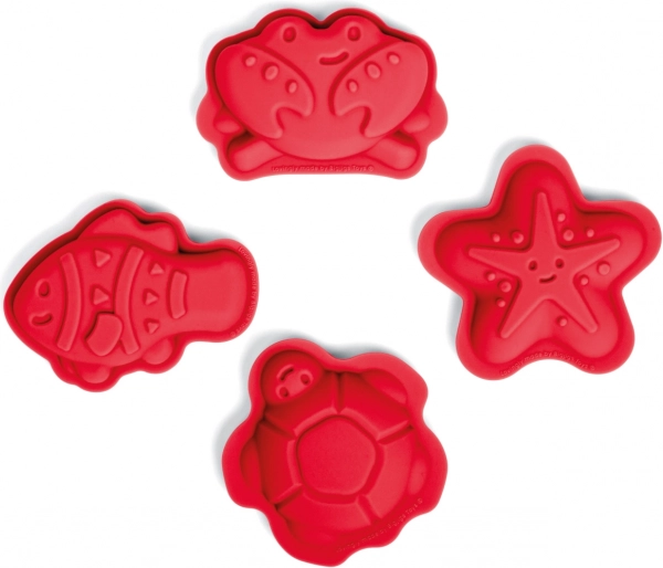 Bigjigs Toys silikona smilšu formiņas