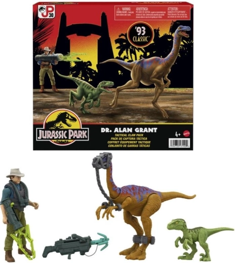 Dr. Alana Granta dinozauri un piederumi